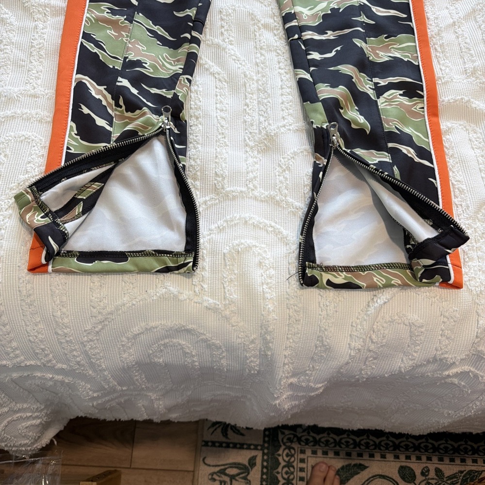 Reason Tracksuit Men Medium Multicolor NEW Floral Camo Racing Stripe 2pc Set - Picture 10 of 11